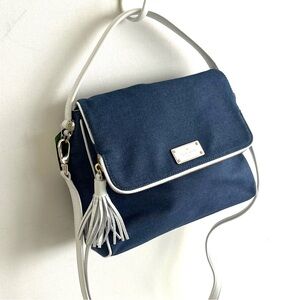 NWT Kate Spade Miri Fabric Chester Street Shoulder Crossbody Denim